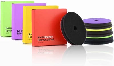 Koch Chemie Polijstpad set | 4 polijstpads in 1 set - 125 mm