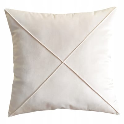 Decoratieve Kussenhoes Boho Velours Crème/Ecru 60x60 cm