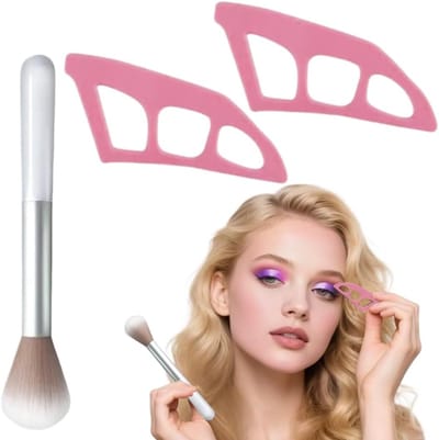 Oogschaduw sjablonen voor perfecte oogmake-up, set van 3 herbruikbare applicators en tools voor een professionele look