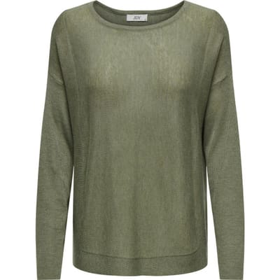 Jdy Bente T-shirt Met Lange Mouwen Groen M Vrouw
