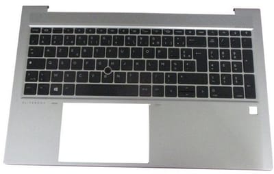 HP 850/EB 15 G7 - FR - BL - Notebook replacement keyboard - Frans - Zilver