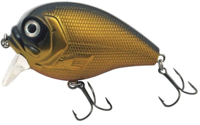 Predox XS-Pro Fat Bob 7CM 24g – Drijvende crankbait met holografische afwerking en black nickel dreggen Golden Dawn