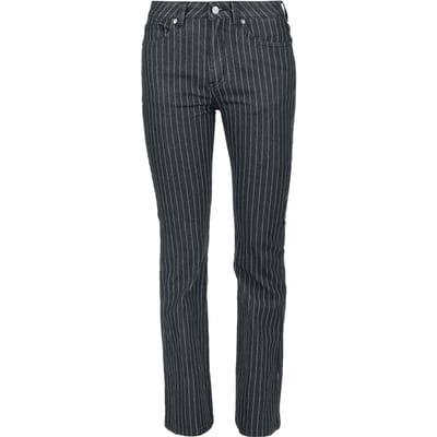 Black Premium by EMP Jeans - Grace - Nadelstreifen - W27L30 tot W34L32 - voor Vrouwen - zwart