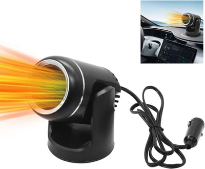 Auto Verwarming Ventilator - Auto Kachel 12 Volt - Heater - Ontdooier - Zwart