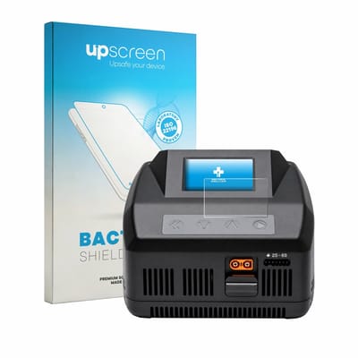 upscreen - Screenprotector voor Spektrum Smart Charger S1100 G2 - Folie Beschermfolie transparant antibacterieel