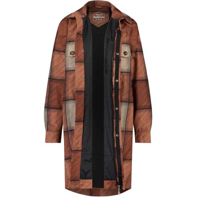 AGU Winter Oversized Rain Shirt Urban Outdoor Dames - Oranje - S