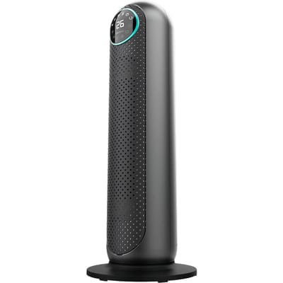 Cecotec 05826 electrische verwarming Binnen Zwart, Roestvrijstaal 2200 W Ventilator elektrisch verwarmingstoestel