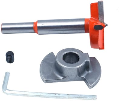 Dailygoods - Hinge Jig Drill Guide Set - 35mm Boor Mal voor Houtbewerking - Precisie en stabiliteit - Ideaal voor scharnierinstallatie - Gebruiksvrien...