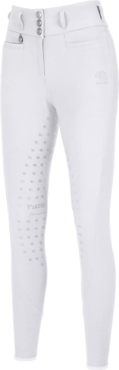 Pikeur Dames Rijbroek Fullgrip 6305 Highwaist XXS Wit