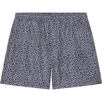 French Connection Marine Floral Swim Shorts Marine/salt Size: S | Swimming Trunks Outlet | Heren | Blauw