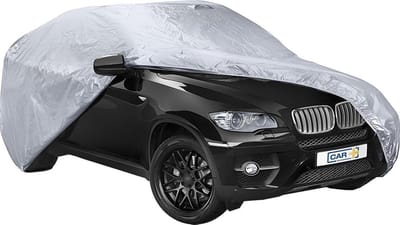 Car Plus Autohoes Xxl 430 X 195 X 200 Cm Pvc Grijs