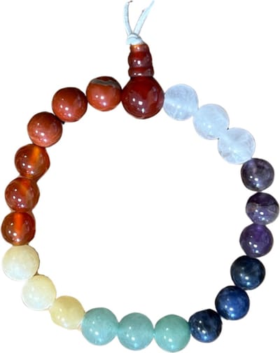 Chakra powerbead armband