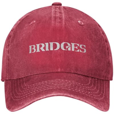 Bridges Death Stranding Jeu Casquette de Baseball Vintage Jean Usé Casquette Snapback Unisexe Outdoor Été Non Structurée Casquette Souple Chapeau Adjustable pink