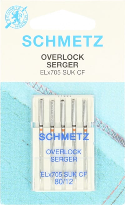 Schmetz Overlock Serger 80/12, ELx705
