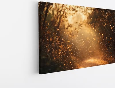 Saammp Canvas Schilderij - Natuur - landschap - 45x30 - Foto op canvas - Wanddecoratie - Muurdecoratie Woonkamer - Slaapkamer decoratie - Canvas Print