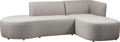 WOOOD Chios Loungeset Tuin Rechts - Organisch - Zand - 71x258x168
