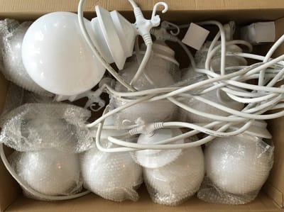 Ambisphere Lichtbol 4stuks Tentverlichting - Feestverlichting LED