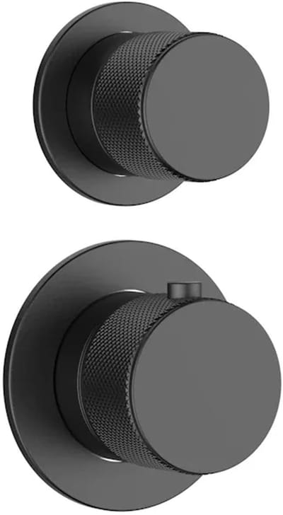 DutchLine Thermostatische Douchekraan Mat zwart
