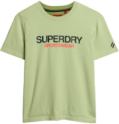 Superdry - Sportwear Logo T-shirt met losse pasvorm - Dames - T-shirts