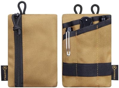 Pocket Organizer Tool For Men, Mini Wallet Key Pen Organizer, EDC Pocket Organizer, Knife Case, EDC Pouch, Flashlight - ShopVlot