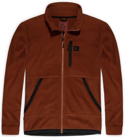 Vintage Industries Valerio Hollow Fibre Brick Fleece Jack Heren