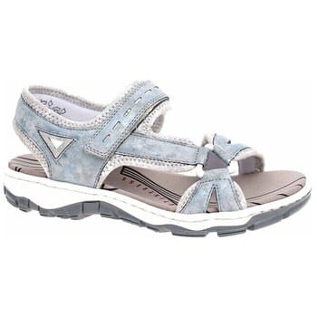 Rieker dames trekking sandalen hemelsblauw Sandalen 68879-12 hemelsblauw