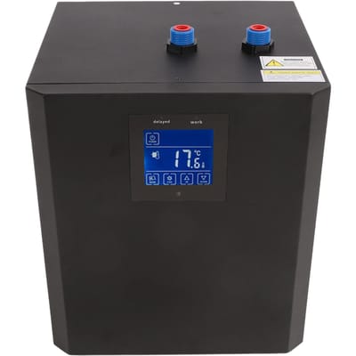 Refroidisseur d'aquarium 79 gallons 300 L 1/3 CV pour système hydroponique Système de refroidissement pour aquarium d'eau Prise US 110V