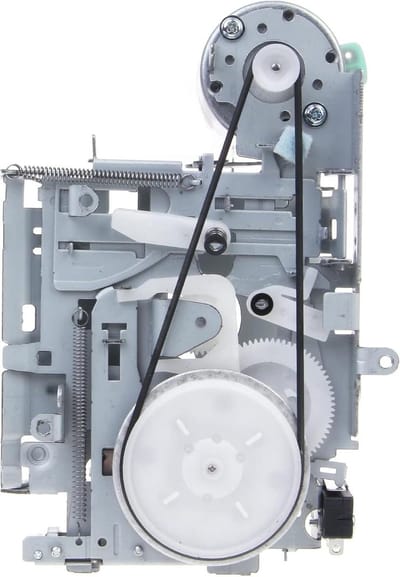 Cassette Deck Beweging - Tape Recorder Deel - Apparaat Reparatie - Duurzaam ABS Metaal - 10.5 x 7 cm - Zwart