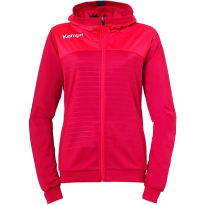 Kempa Emotion 2.0 Hooded  Sportjas - Maat L  - Vrouwen - rood