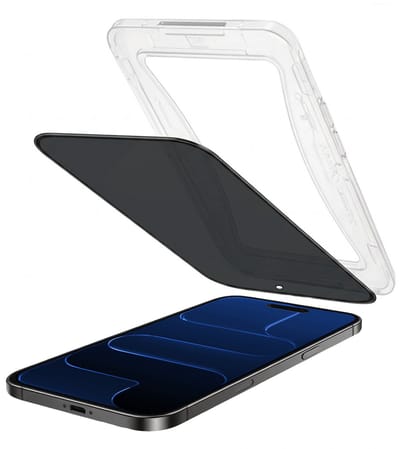 Privacy Screenprotector - Geschikt voor Apple iPhone Air - Met Installatie Kit - Beschermglas - Anti-Spy - Flexibel Glas - Tempered Glass - Screen Protector