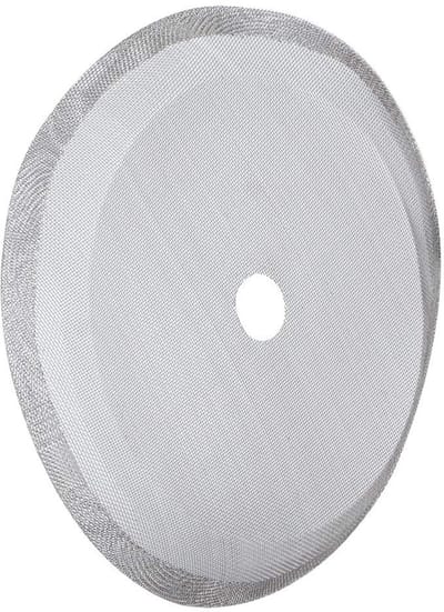 Dailygoods- Koffiefiltergaas 5 Stuks - Roestvrij Staal - Draagbaar - Afneembaar - Geschikt voor 350ml/800ml/1000ml - Gewicht 20g - Koffiefilter