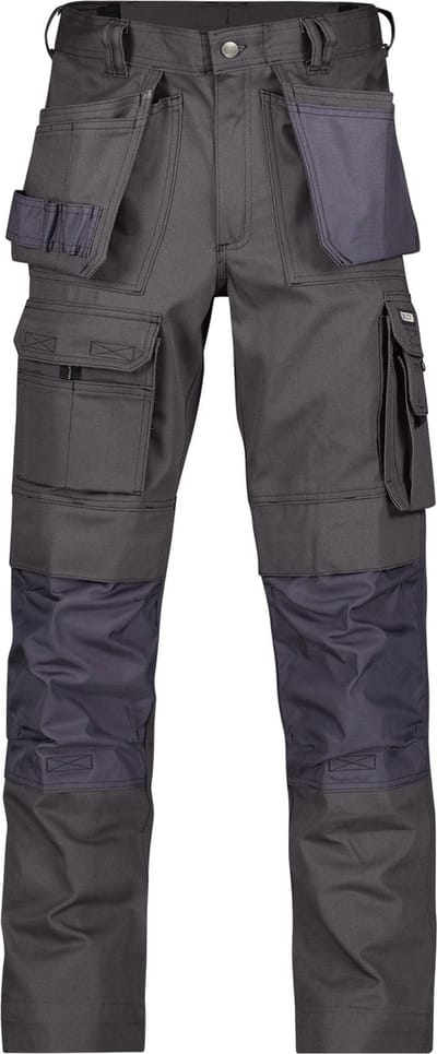 Canvas holsterzakkenbroek met kniezakken