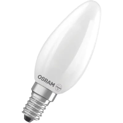 Osram Ledlamp Kaars Retrofit Classic B - D3,5cm - Warm Wit - E14 - 1,8w - 2 Stuks