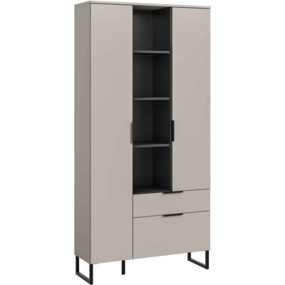 Noida opbergelement kasjmier NB zwart NB - 37x90x192cm