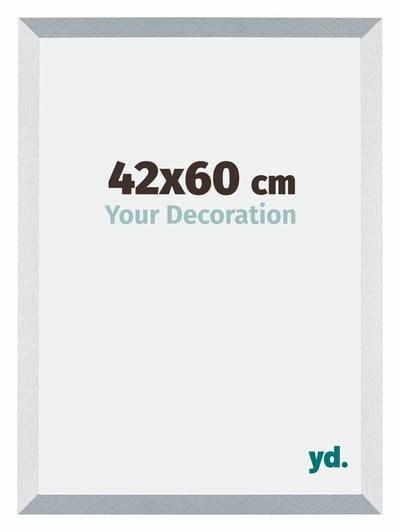 Your Decoration - Fotolijst 42x60 cm - MDF - Aluminium Geborsteld - Mura