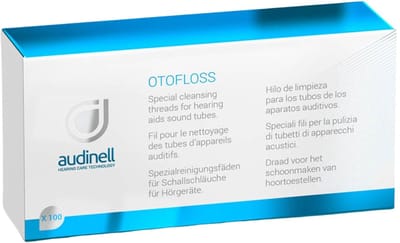 Otofloss 100 stuks - Tubecleaner - Draad voor schoonmaken hoortoesteltube
