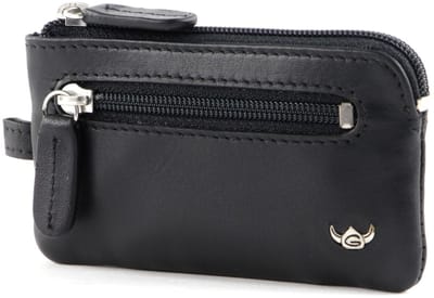 Golden Head Leren sleutelgeval Polo RV-Schlüsseletui 5112 Schwarz zwart