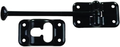 Deurhouder - Deurstoppers Deurvangers - Camper Deur Vastzetten - T-Stijl Ontwerp - 6 Inch - Zwart