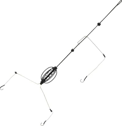 Voederaas Set - Aaswerper Haken - Basis Vissen - Ellipsvorm Ontwerp - 30 gram - Niet gespecificeerd