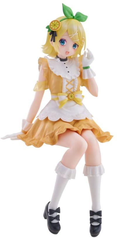 Character Vocal Series 02: Kagamine Rin/Len Noodle Stopper PVC Statue Kagamine Rin Citrus Ver. 14 cm