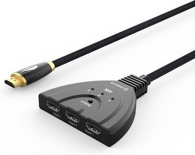 ORICO HDMI 2.0 switch - 1 naar 3 apparaten - 4K@60Hz