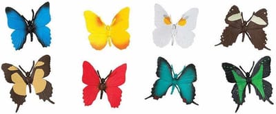 Safari Speelset Butterflies Toob Junior 8-delig