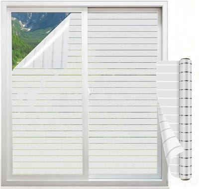 Zelfklevende Raamfolie Melkglas 44.5x200cm Privacy en Anti-UV