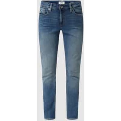 QS - female - Slim: jeans met garment wash