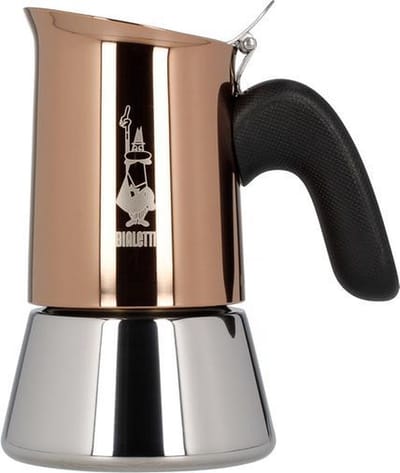 Bialetti Venus Copper Percolator 2 Kops – Espresso Maker – Koperkleurig RVS – Inductie Geschikt