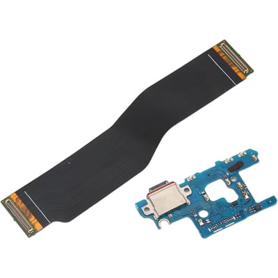 Oplaadstation Board Flexkabel Connector USB Oplaadpoort Flexkabel Vervanging voor Samsung Galaxy black