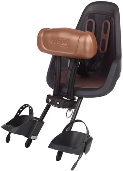 Bobike Stuur met slaaprol voor ONE en GO mini zitjes - Chocolate Brown