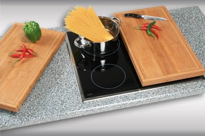 Afdekplaat Bamboe - Snijplaat Werkblad - Keukenwerk - Duurzaam Materiaal - 50x28x4 cm - Naturel