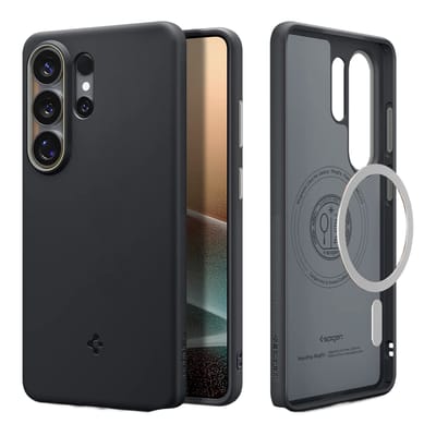 Spigen Nano Pop MagFit Hoesje Geschikt voor Samsung Galaxy S26 Ultra - Back Cover Compatibel met MagSafe / Qi2 - Zwart