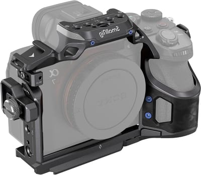 Volledige Cage Kit voor Sony Alpha 7R V/Alpha 7 IV/Alpha 7S III met Kabelklem, Meerdere Bevestigingspunten en Snelle Ontgrendelplaat voor Arca-Swiss - 4308